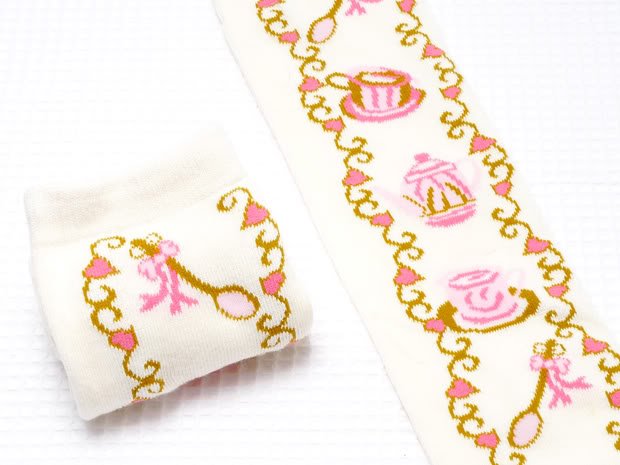Secret Shop Wonder Party Sweet Lolita Socks